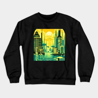 Bioshock inspired art deco (2) Crewneck Sweatshirt